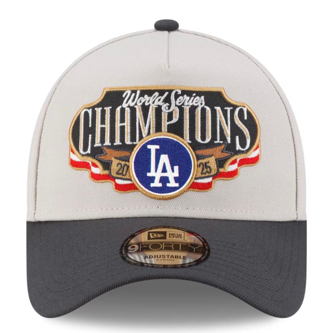 ドジャース　2025 ワールドチャンピオン　キャップ　選手着用　新品