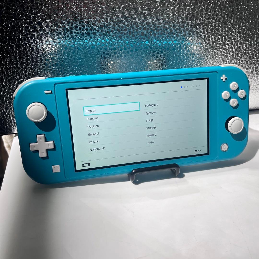 【箱付き】Switch Lite ターコイズ 本体 動作良好 任天堂