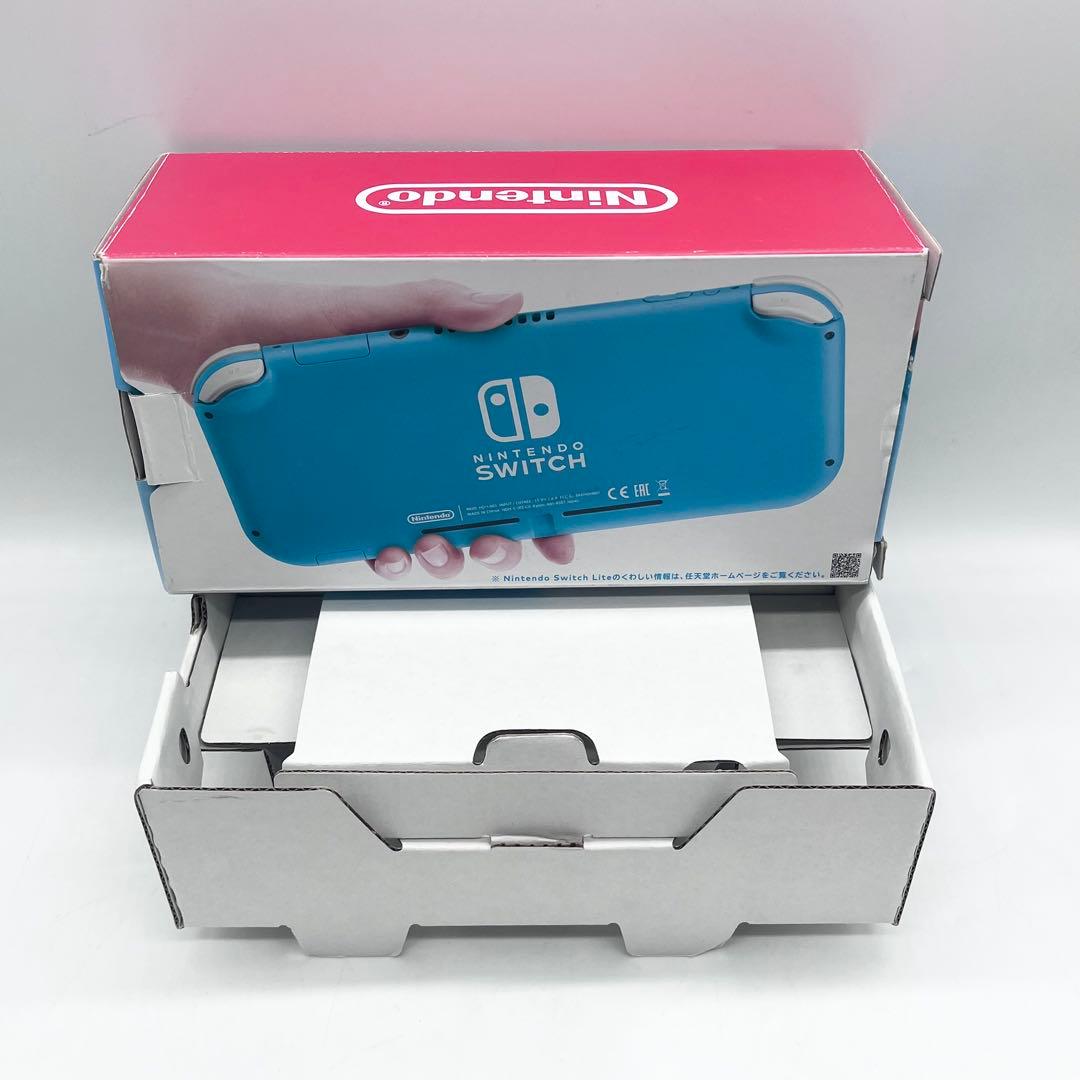 【箱付き】Switch Lite ターコイズ 本体 動作良好 任天堂