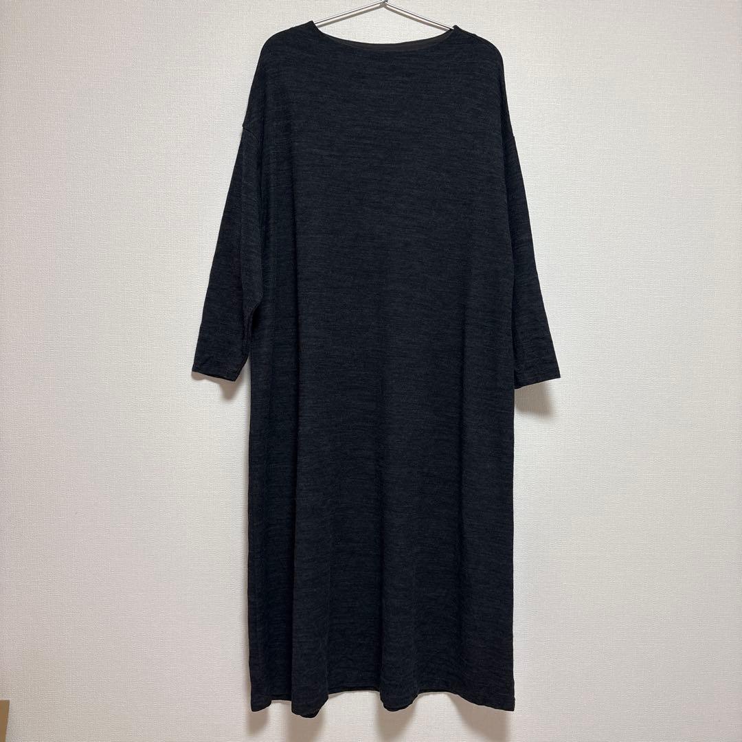 中川政七商店　綿ウール接結のロングワンピース