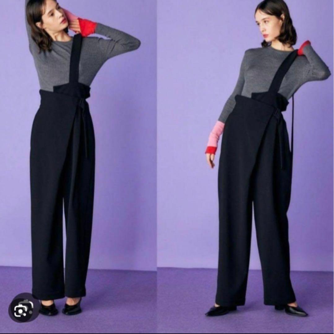 ENFOLD ワンショルダーサロペット 38