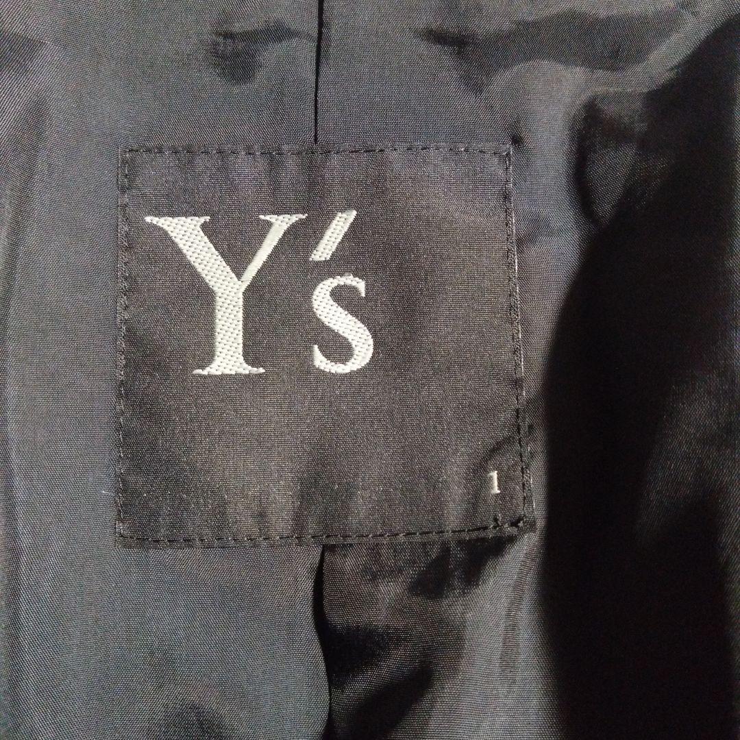2025・26現行✨Y'sフェイデッド・プレイド・ジャカードジャケット