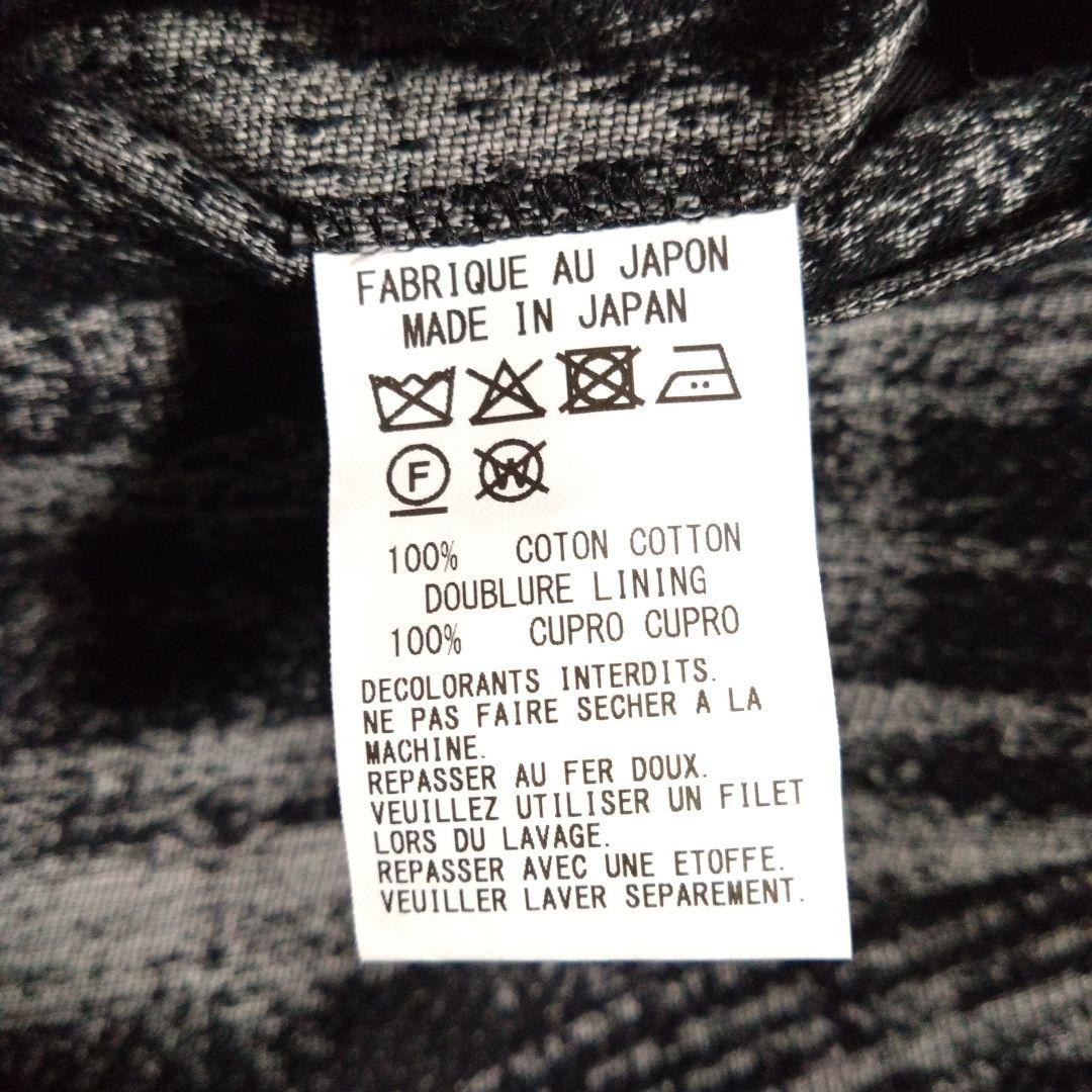 2025・26現行✨Y'sフェイデッド・プレイド・ジャカードジャケット