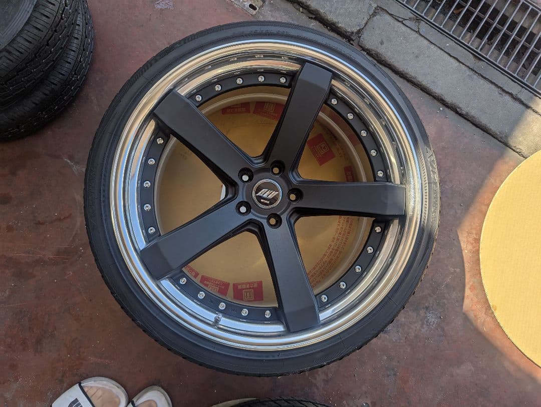 work zeast st2 21インチホイール・タイヤセット