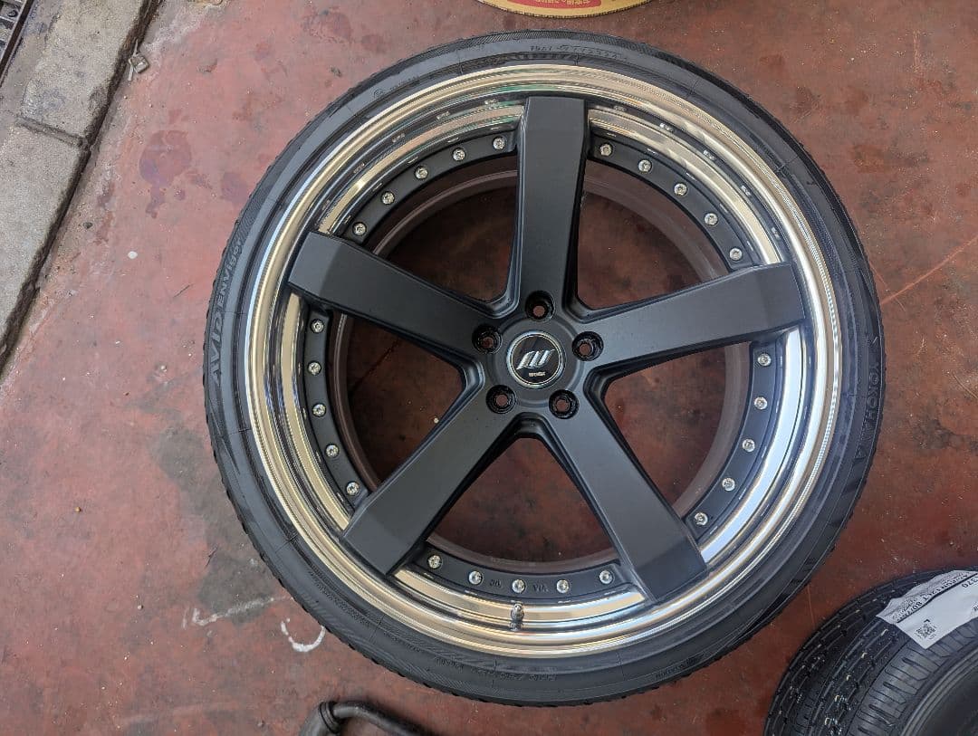 work zeast st2 21インチホイール・タイヤセット