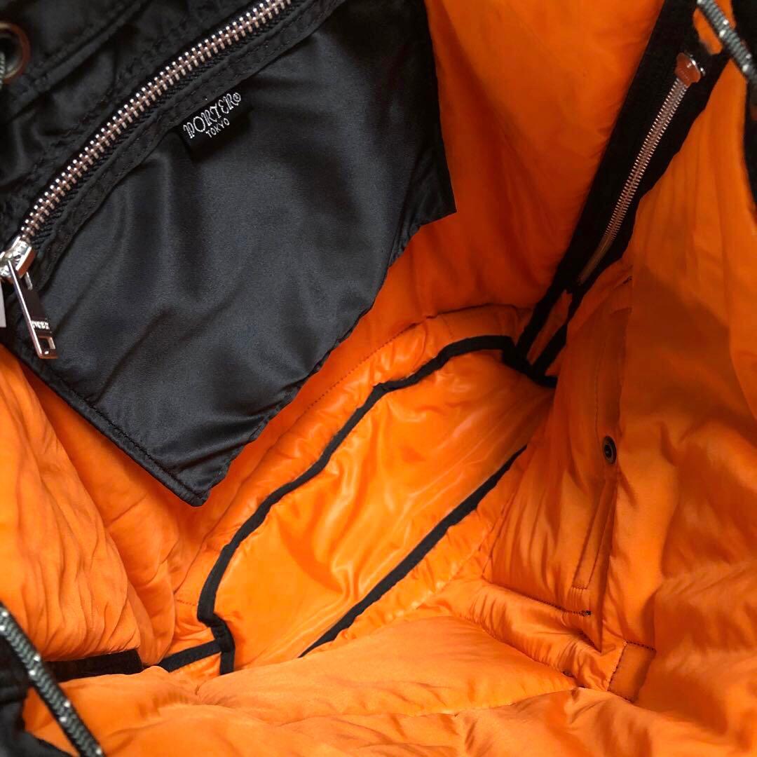 新型✨新品同様 ポーター タンカー リュック ボタン A4可 大容量 ブラック