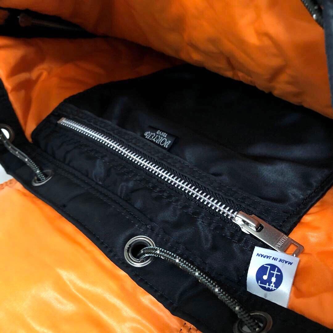 新型✨新品同様 ポーター タンカー リュック ボタン A4可 大容量 ブラック