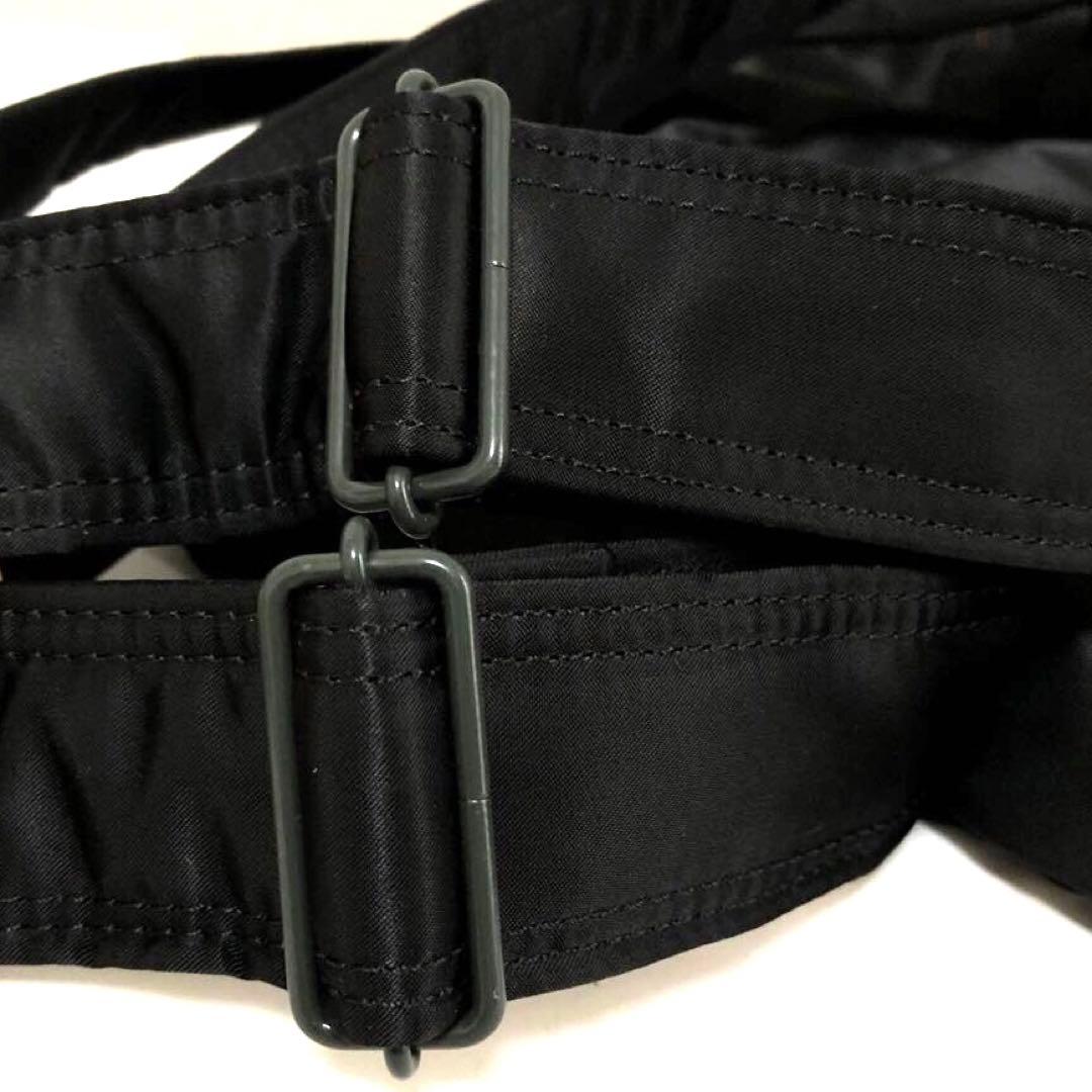 新型✨新品同様 ポーター タンカー リュック ボタン A4可 大容量 ブラック