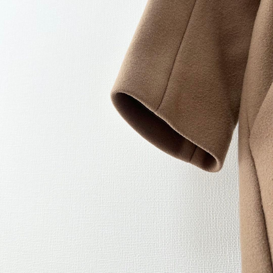 ヴェルメイユパーイエナ　Super100s メルトン テントラインコート