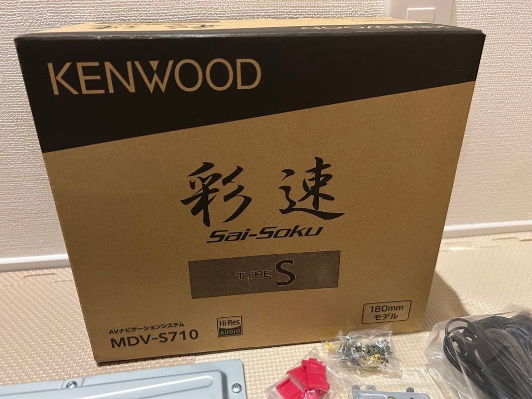 2024年製 カーナビ MDV-S710 彩速ナビ KENWOOD ケンウッド
