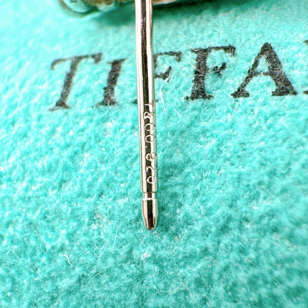 美品 オールドティファニー ツイスト ノット ピアス キャッチ社外品 シルバー