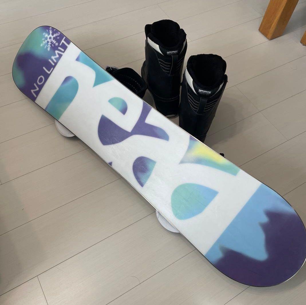 スノーボード3点セット　118cm ブーツ24cm