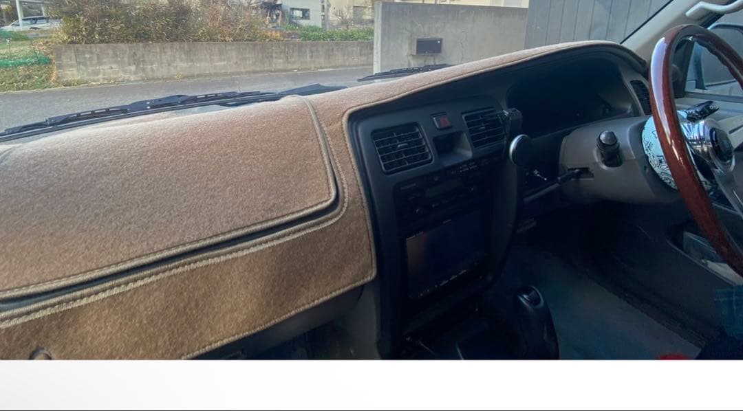 ダッシュボードカバー ブラウン フェルト