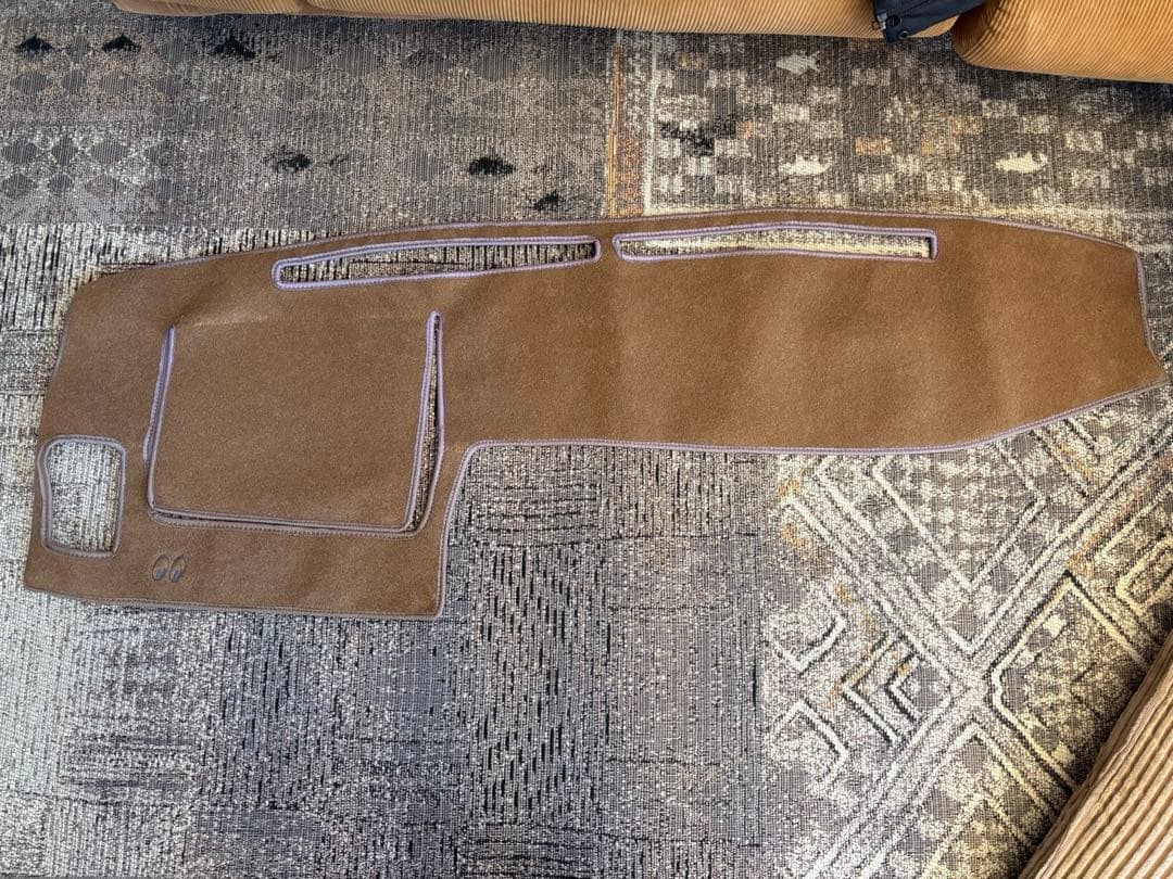 ダッシュボードカバー ブラウン フェルト