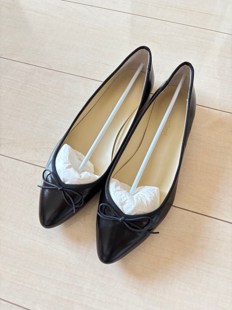 新品　アダムエロペ　バレエシューズ　パンプス　23cm