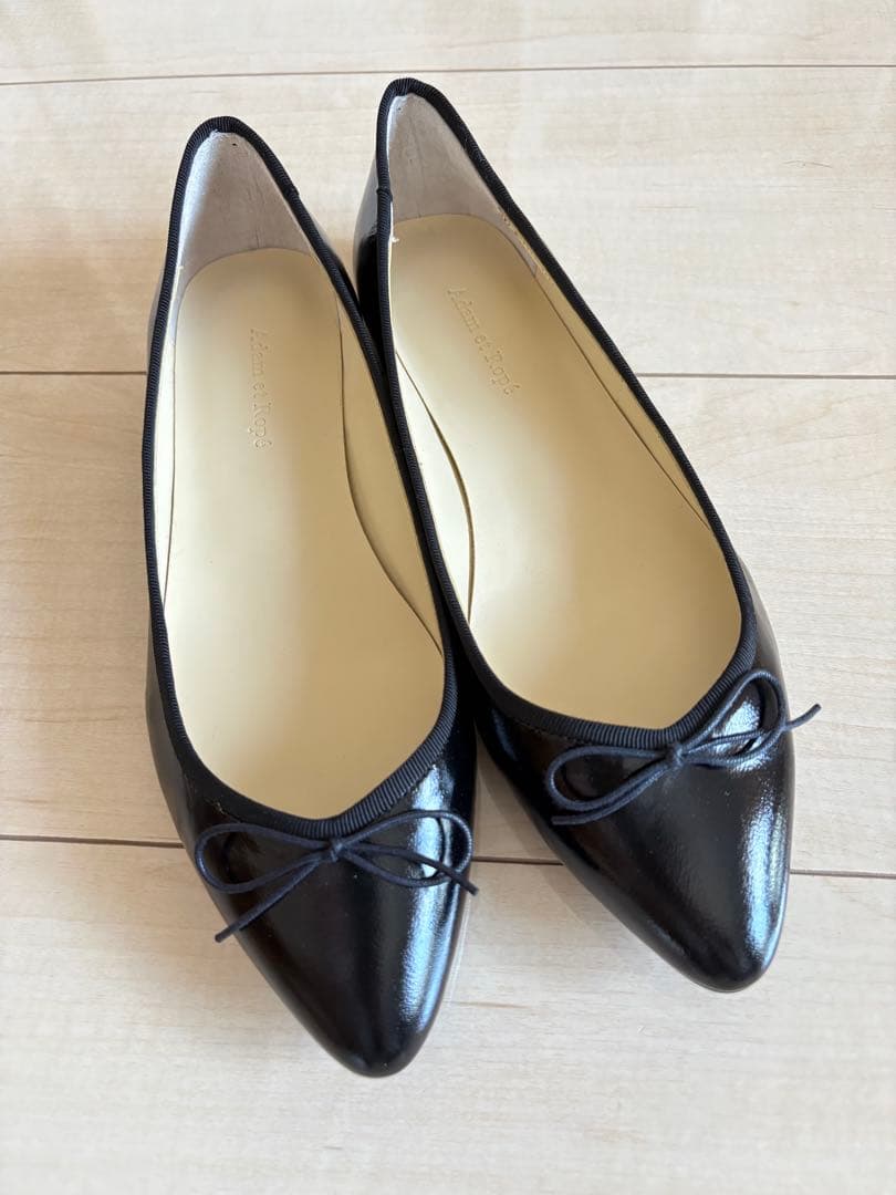 新品　アダムエロペ　バレエシューズ　パンプス　23cm