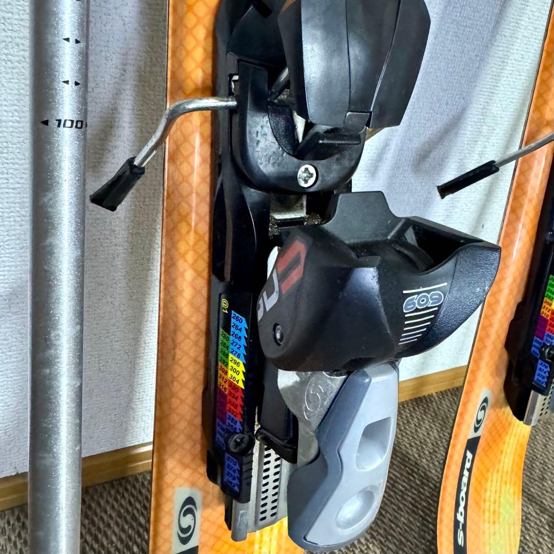 SALOMON Shorts 約98cm ファンスキー ショートスキー