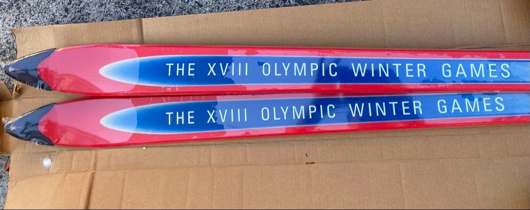 コカコーラ　長野五輪　カービングスキー　ミズノ製　MADE IN. JAPAN