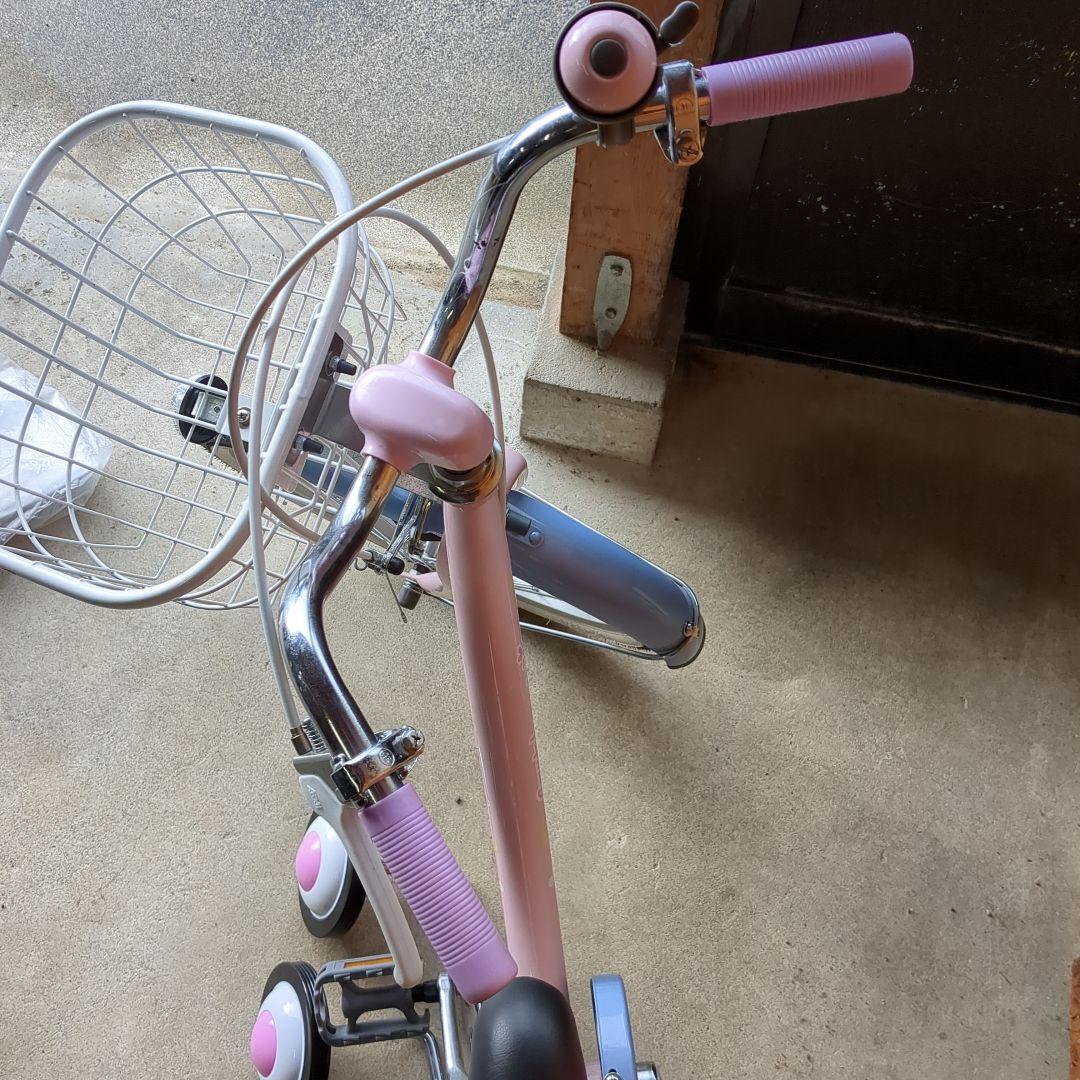 18インチ　子供用自転車 　 補助輪付き