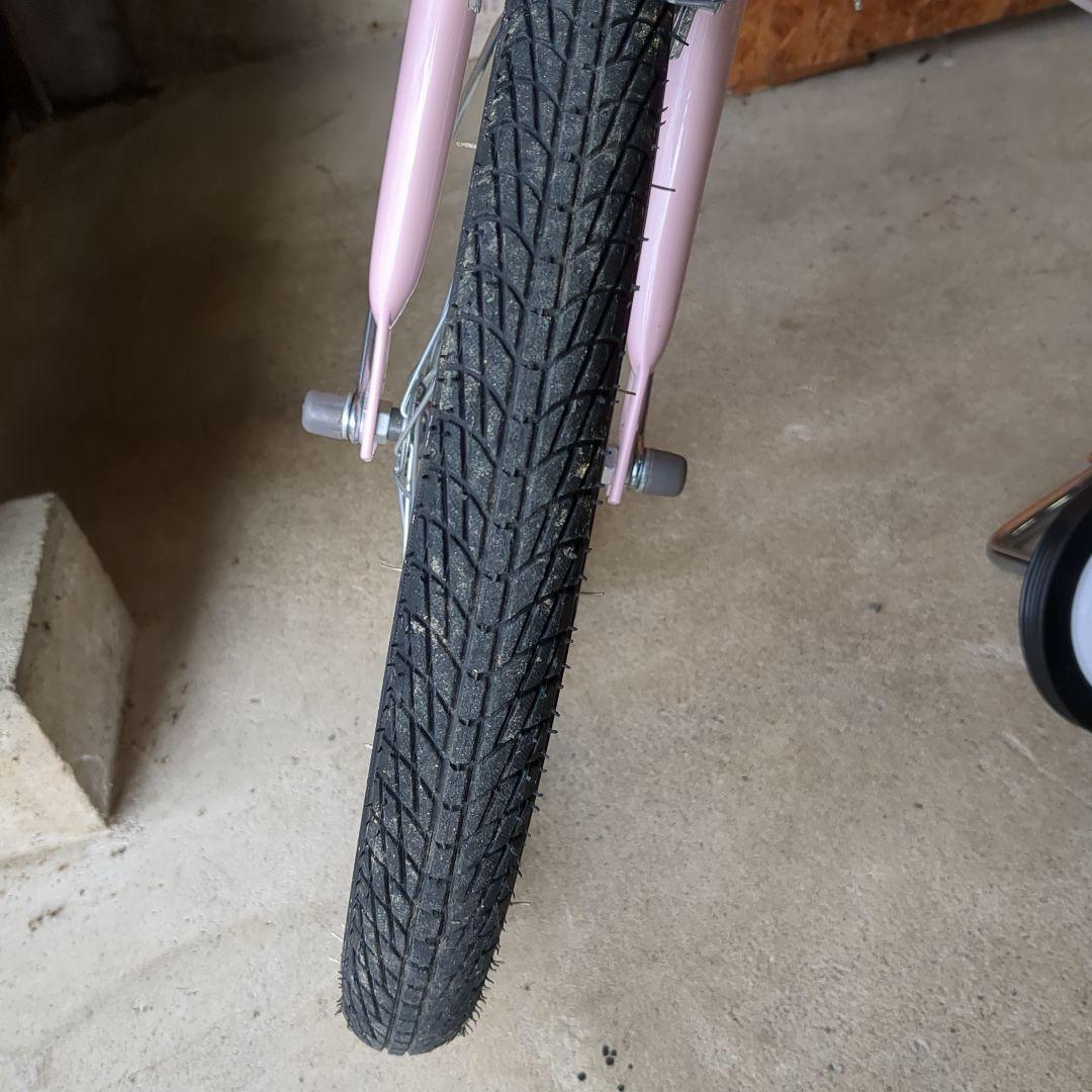 18インチ　子供用自転車 　 補助輪付き