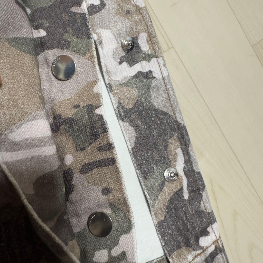 パンツ 30 AMIRI M65 CAMO CARGO KICK FLARE PANTS