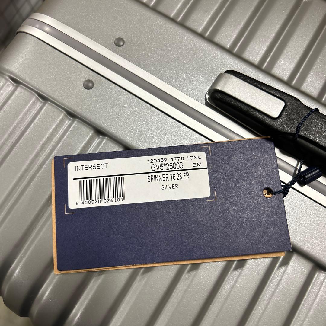サムソナイト　スーツケース インターセクト スピナー　シルバー　93L