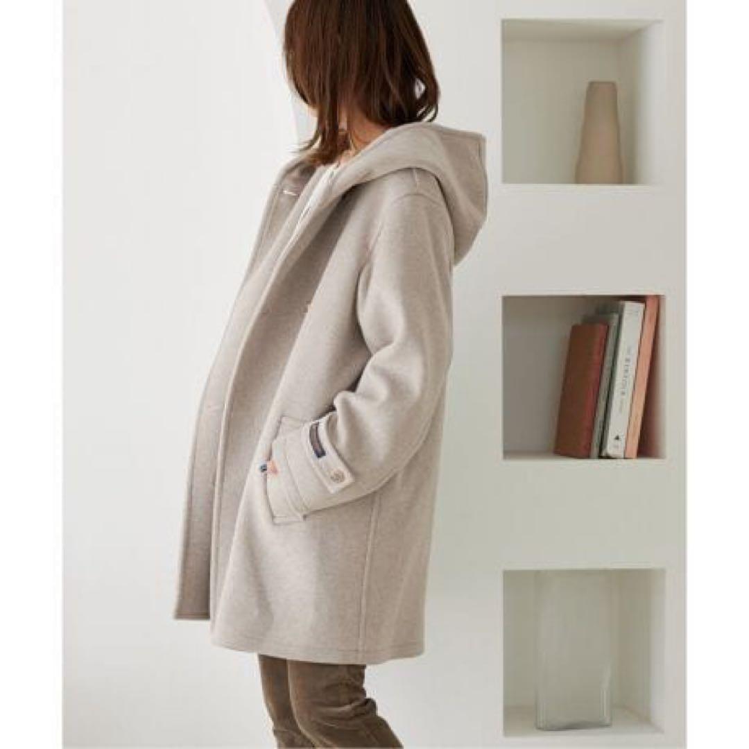 ジャーナルスタンダードレリューム スーパーファインビーバーフーデッドコート 36