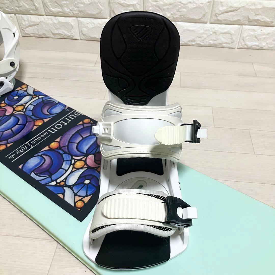 バック付/BURTON motionバートンスノーボードセット156バインM/L