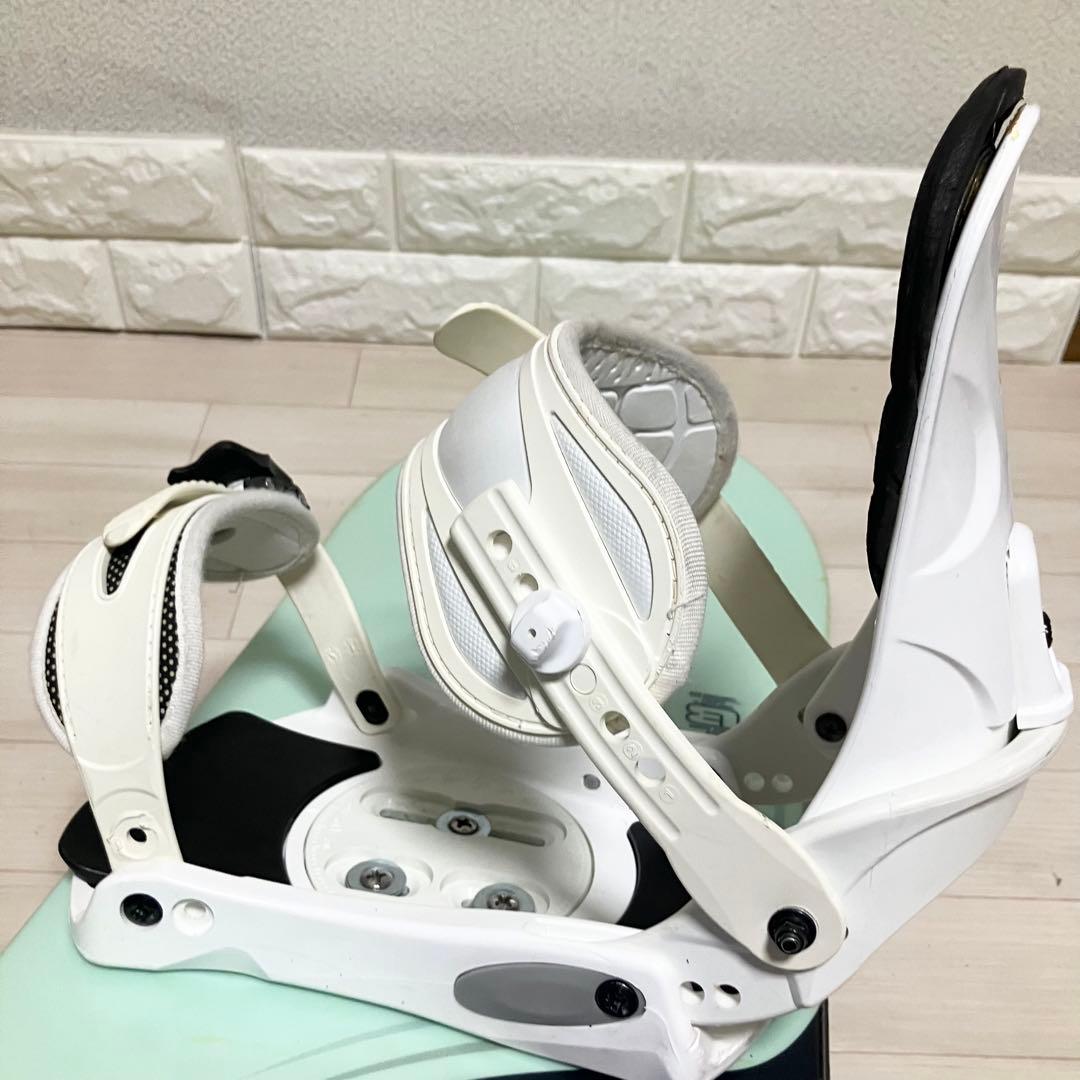 バック付/BURTON motionバートンスノーボードセット156バインM/L