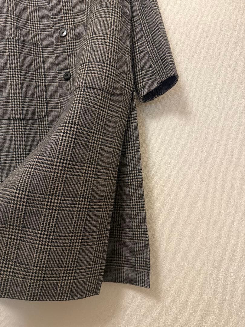 美品　THE SHINZONE チェックチェスターコート