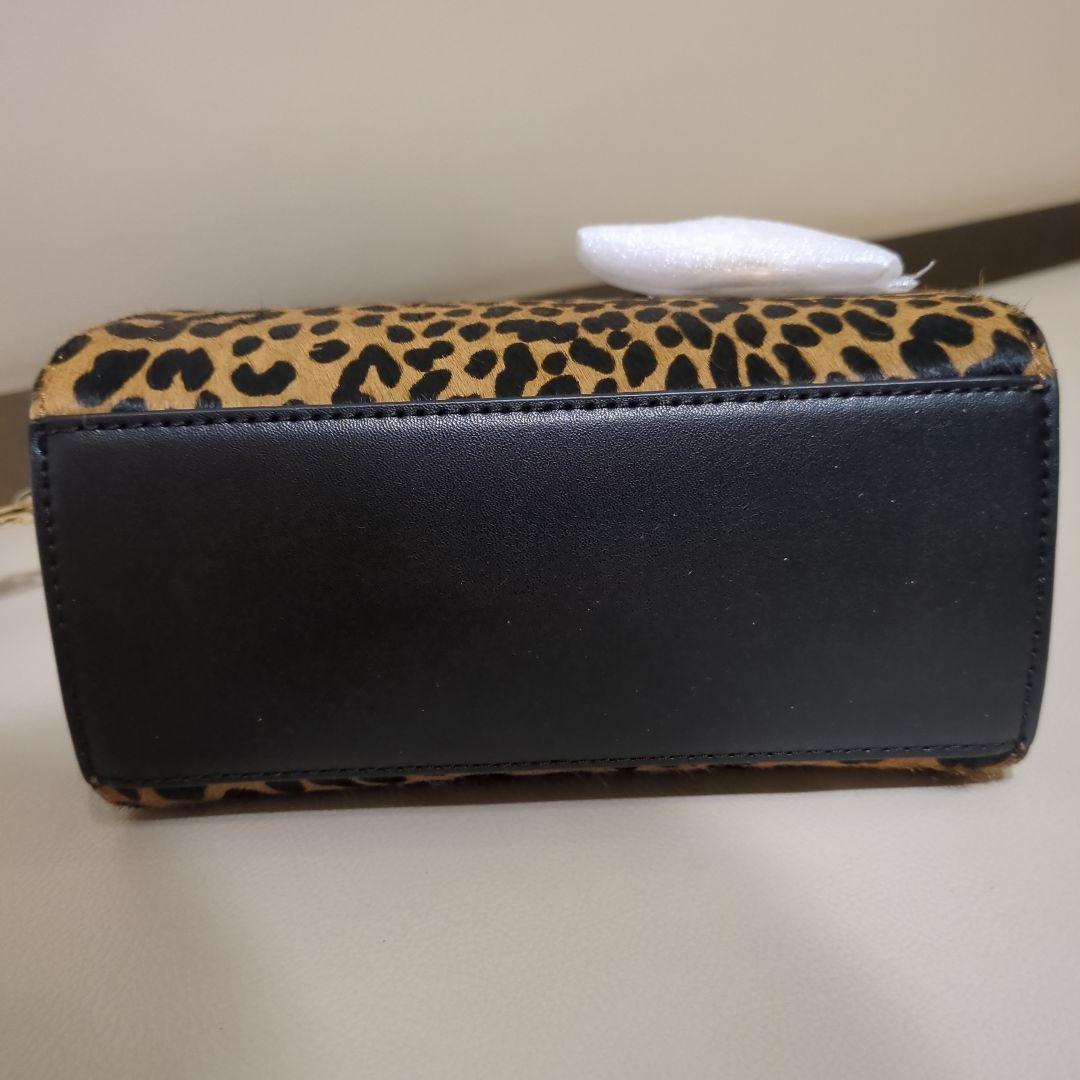 ヒョウ柄 ショルダーバッグ