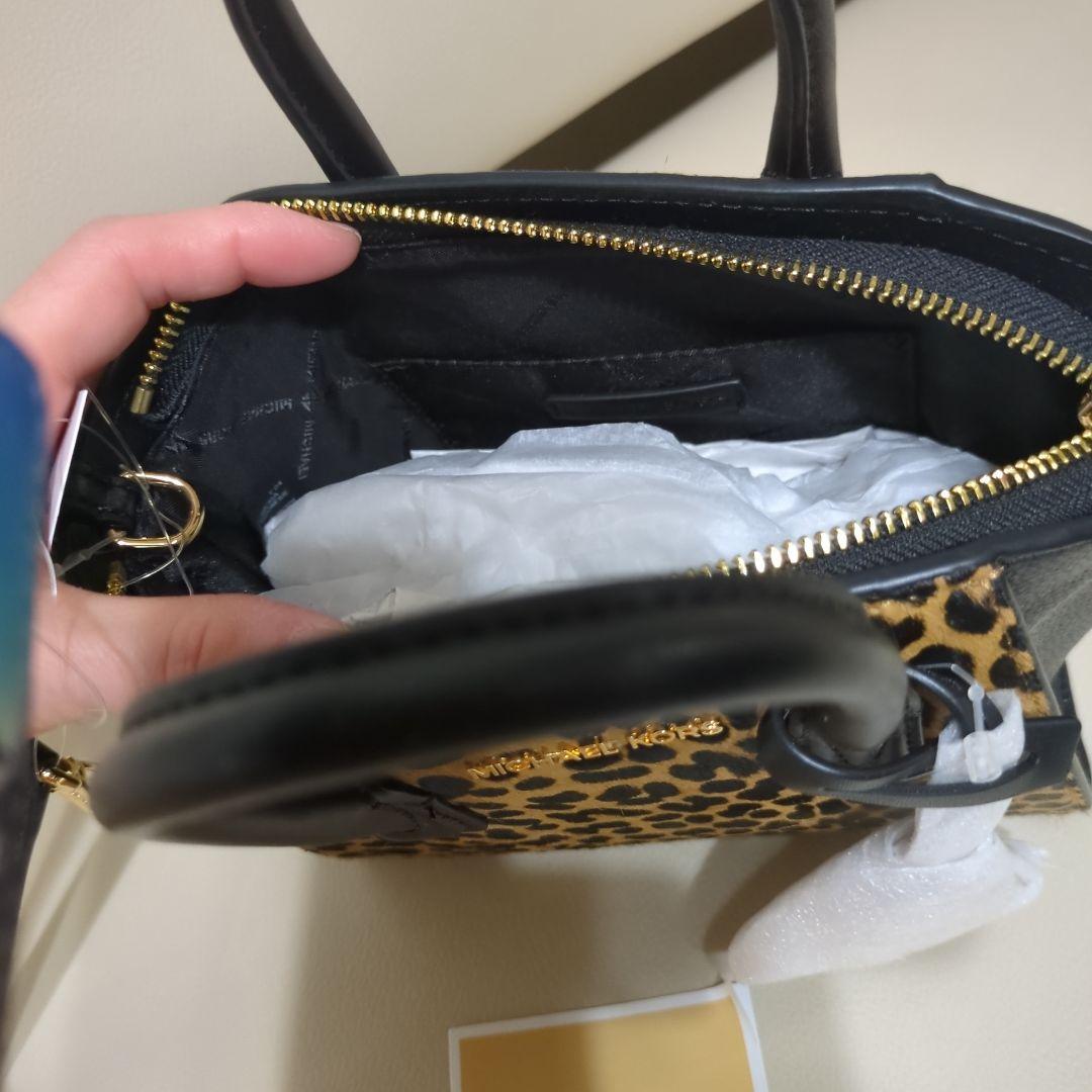 ヒョウ柄 ショルダーバッグ