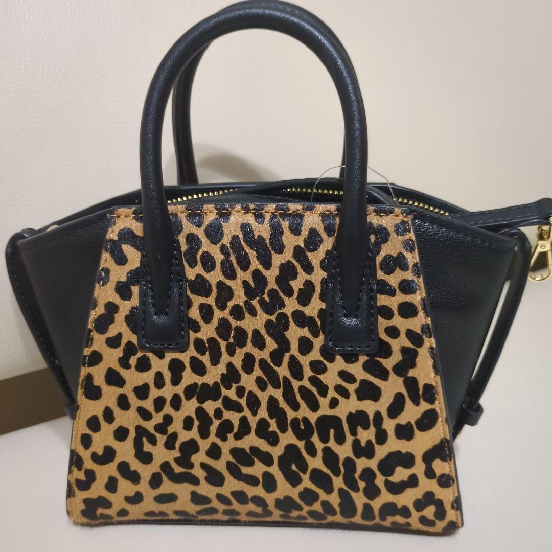 ヒョウ柄 ショルダーバッグ