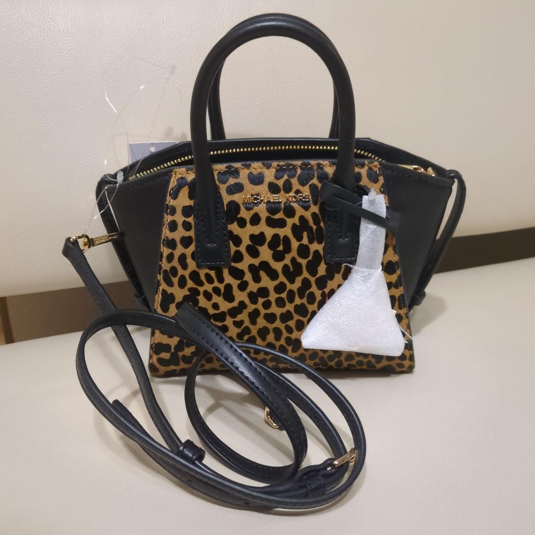 ヒョウ柄 ショルダーバッグ