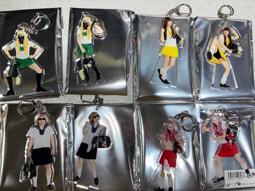 MSSP女学園アクスタ　コンプリートセット