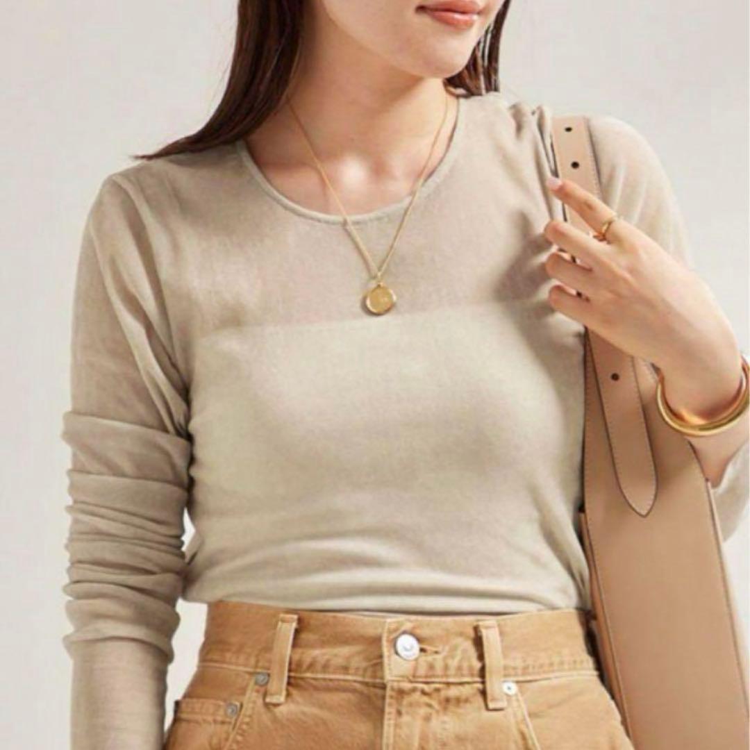 plage Flocky Mesh フロッキーメッシュロンT タグ付き