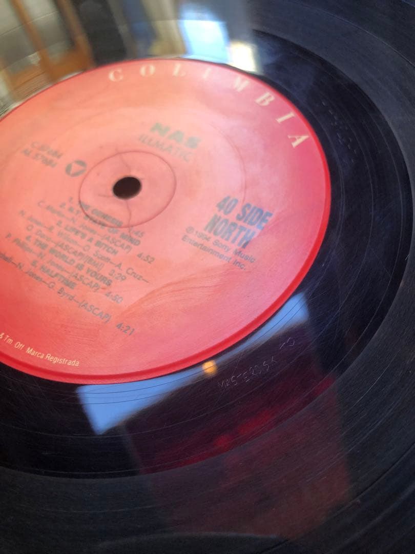 激レア盤MASTERDISKTD刻印入NAS illmaticレコード