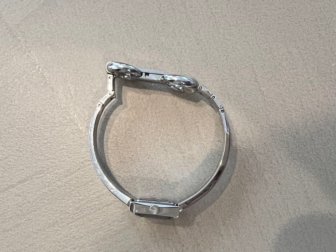 GUCCI クォーツ腕時計 シルバー/ピンク