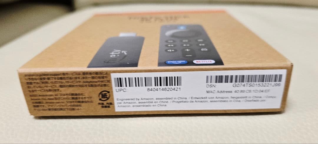 新品未開封 Fire TV Stick 4K Plus アカウント未設定