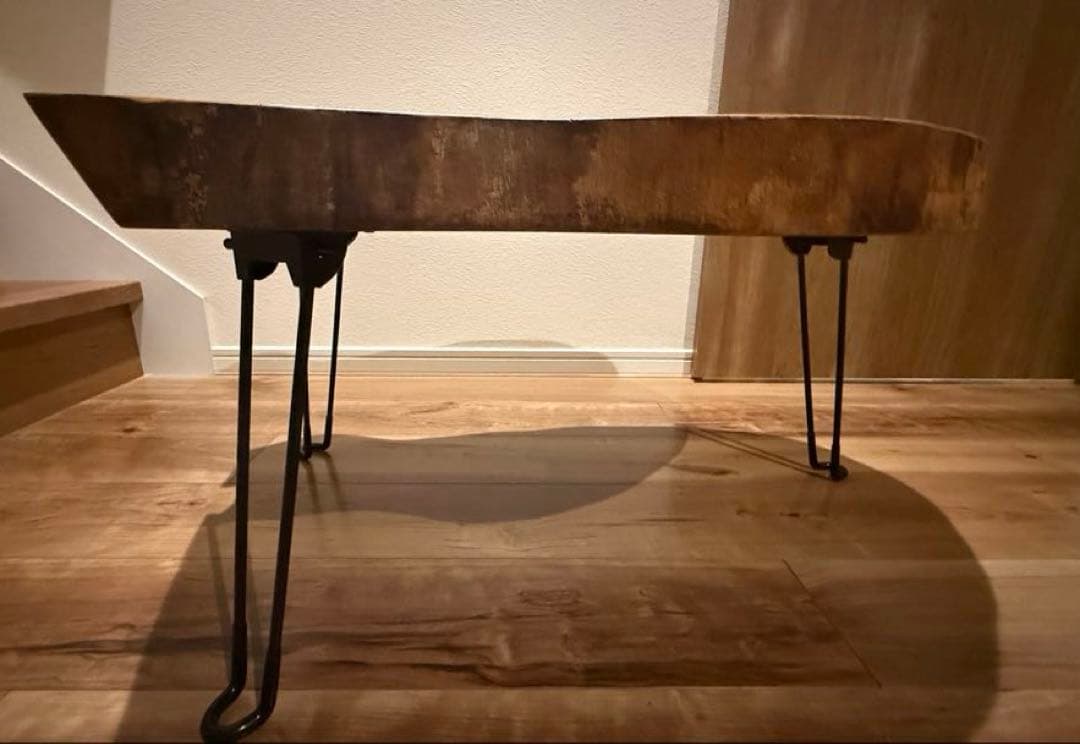 無骨サイドテーブル 折り畳み