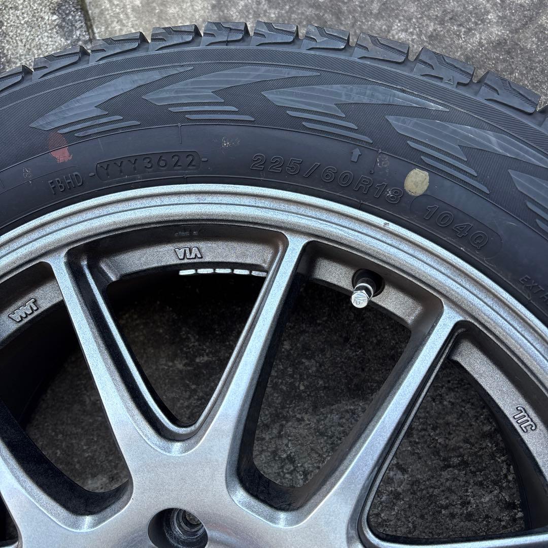 C-Meguさん専用スタッドレスタイヤホイール4本セット