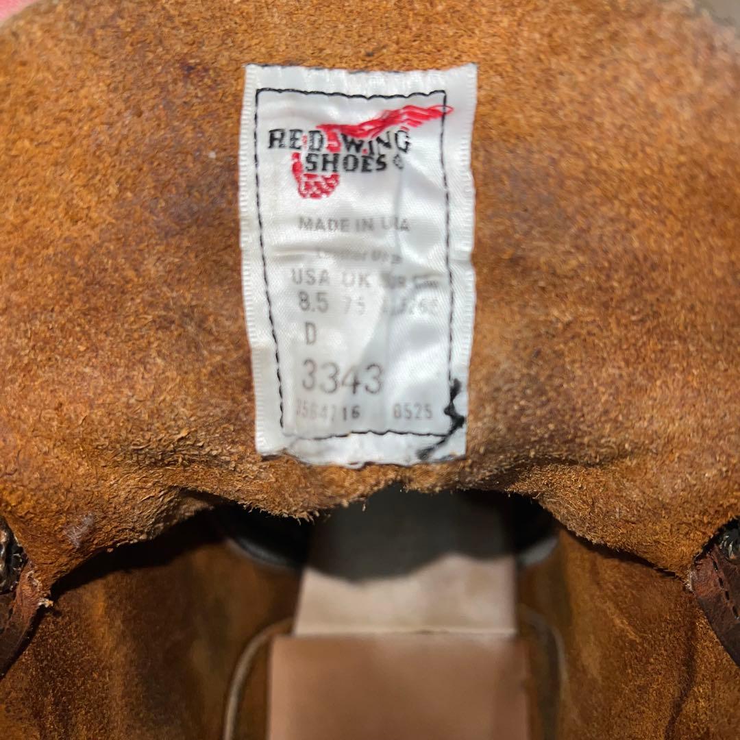 箱付き　レッドウイング　ブラックスミス　3343 ラフアンドタフ