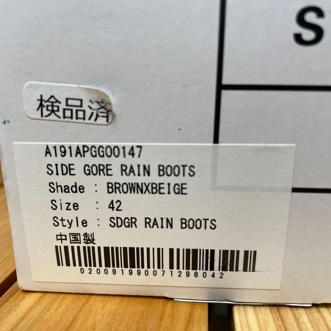 Traditional Weatherwear サイドゴアブーツ 42