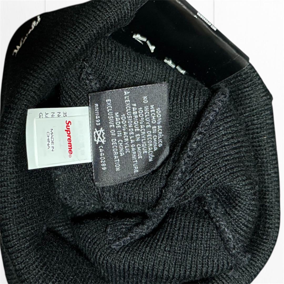 【田】Supreme×New Era Box Logo Beanie