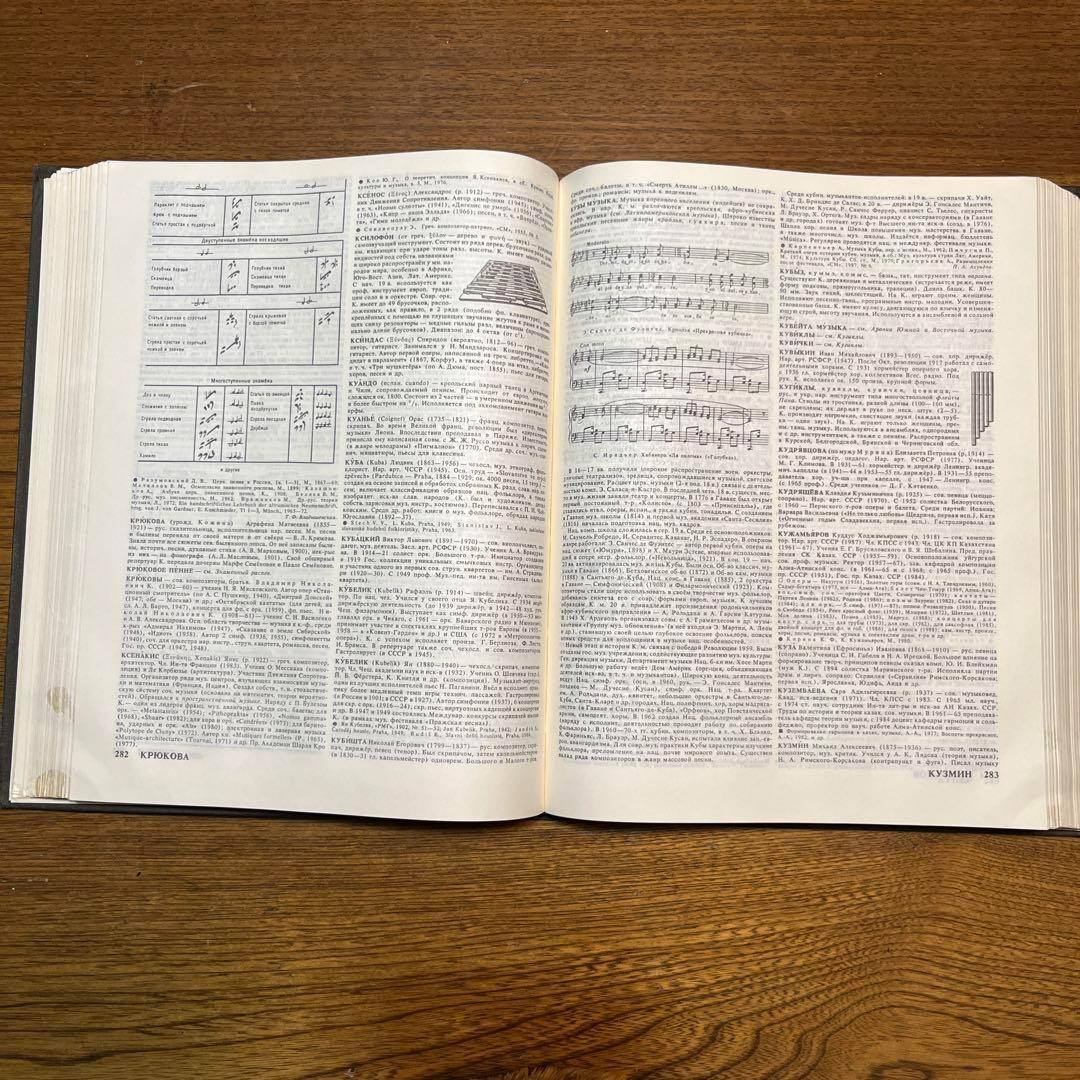 ロシア語　音楽百科事典