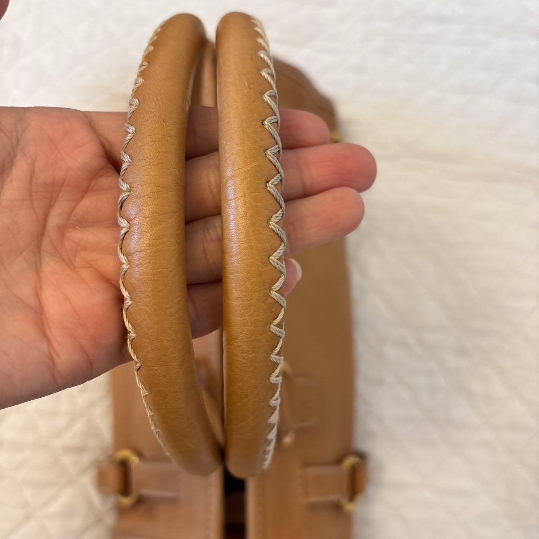 セリーヌ　ハンドバッグ 編み込みハンドル