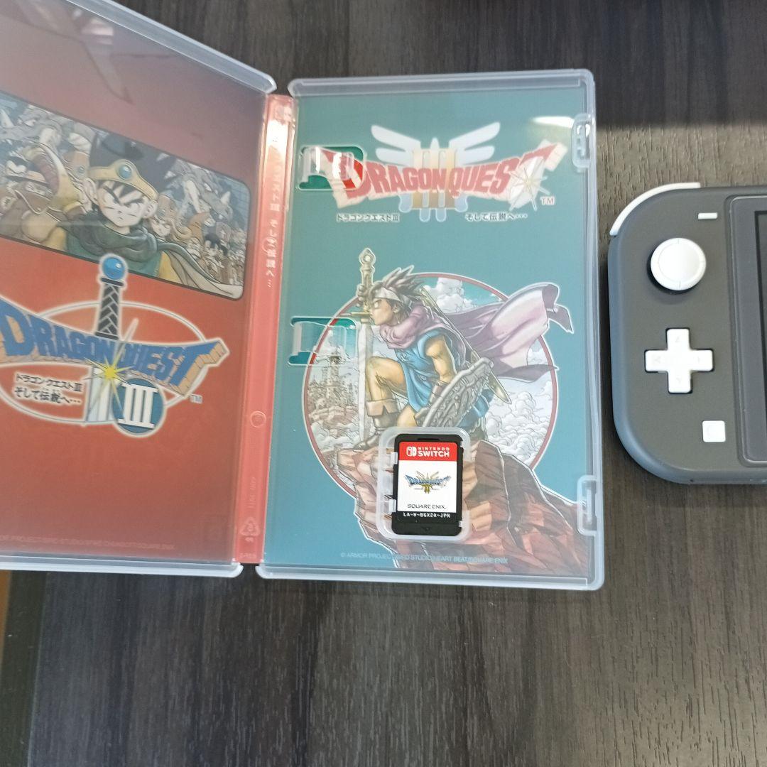 Nintendo Switch Lite グレー + ドラゴンクエストⅢ