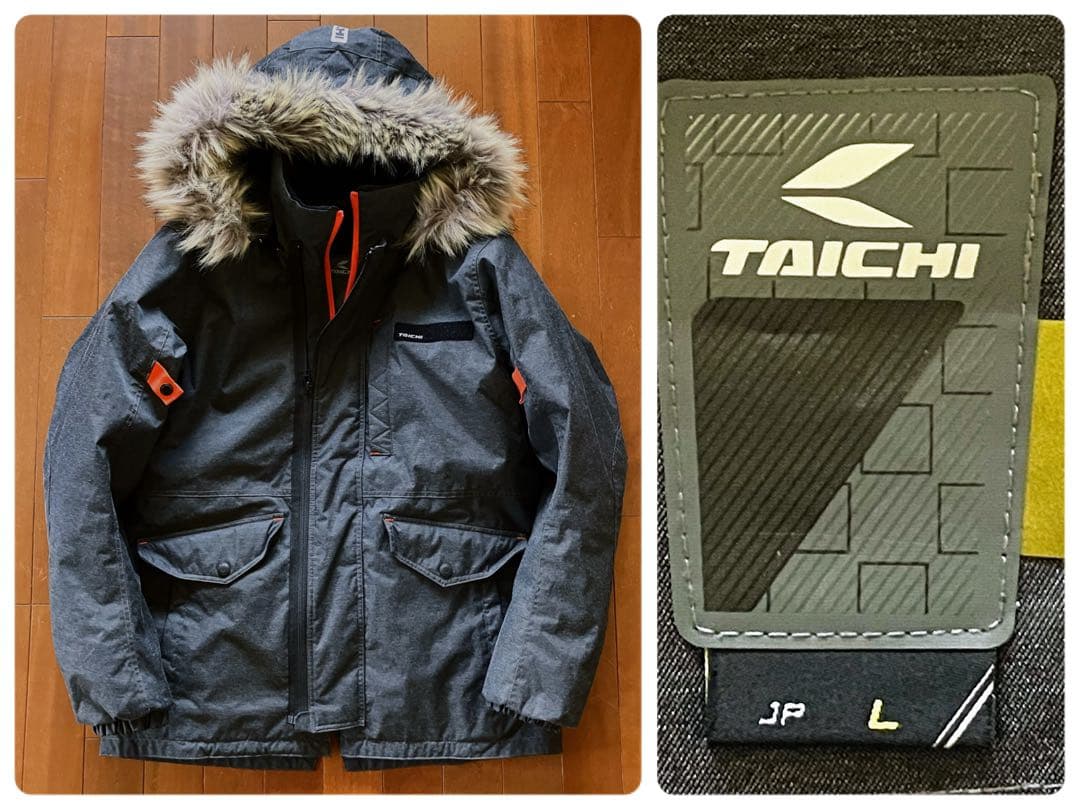 ★美品！RSタイチ RSJ719 タンドラ ウインターパーカー 撥水加工 L ★