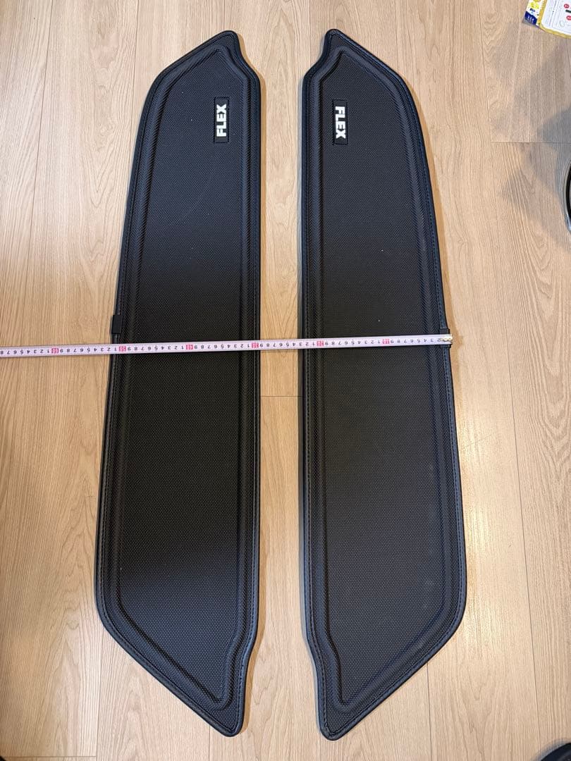 新品 FLEX ステップマット 左右セット 約110cm ハイエース タイプ不明
