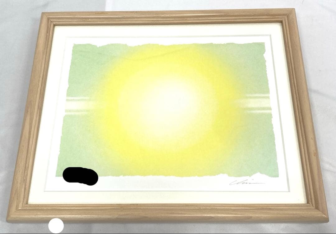 1407パ 作品「生命の息吹」 直筆サイン入り Chie Art